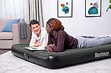 Двомісний  надувний матрац  з вбудованим USB насосом 203х152х25 см, Bestway 6716S, фото 7