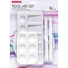 Набір для письма маслом EPKP02B 3 палітри та 2 мастихіни