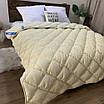 Ковдра зимова Classic холлофайбер 500g/m2 кремовий, фото 2