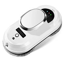 Мийник вікон Glass Cleaning Robot робот з пультом Білий