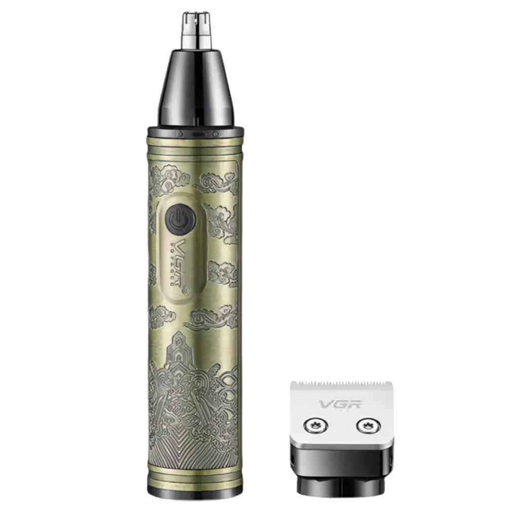 Тример VGR 2 в 1 V-618: основний триммер та триммер для носа