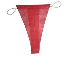 Трусики-стрінги Monaco Style L/XL зі спанбонду Червоні 1 шт