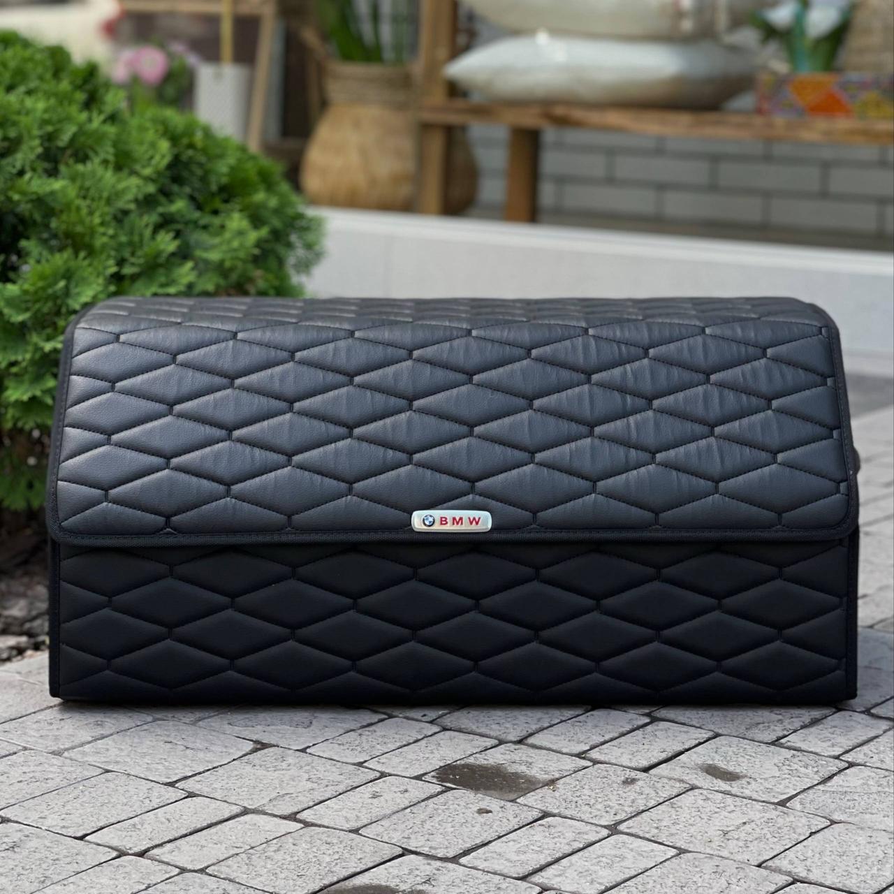 Органайзер у багажник BMW, чорний, 65 см, автомобільний органайзер в авто, фото 1