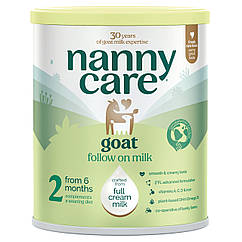 Дитяча суха молочна суміш Nannycare 2 на основі козячого молока, від 6 місяців, 800 гр