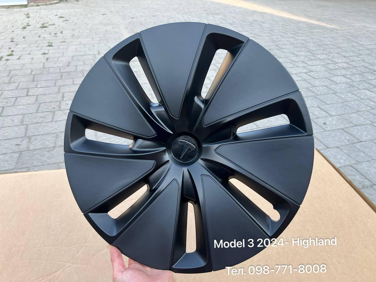 Ковпак диски 18 GLIDER Tesla Model 3 Highland (1344231-00-B)