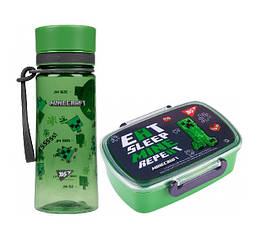 Набір дитячий Yes Minecraft ланч-бокс 750 мл + пляшка 400 мл (7081791)