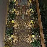 Сонячний ліхтар Lifeel для зовнішнього використання, упаковка з 6 штук, сонячне освітлення для доріжок, сонячні ліхтарі, фото 5