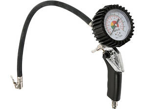 Пістолет для накачування шин YATO з манометром P ≤ 0.8 MPa, з'єднання єднання Ø= 1/4" YT-2370