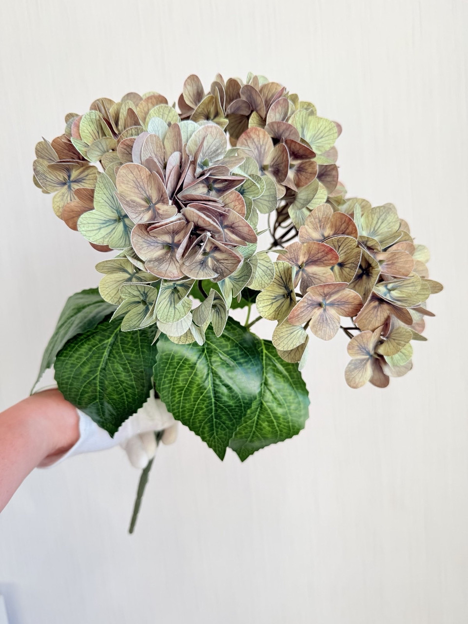 Штучна гортензія . Букет штучної гортензії з латексу ( бузкова , 45 см ), фото 1