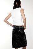 Спідниця з екошкіри H&M 1159841802 (Чорний 4), фото 5