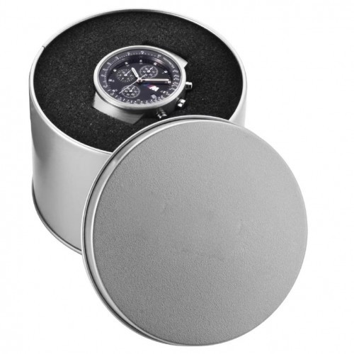 Коробочка металева кругла, фото 1