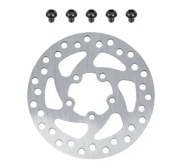 Гальмівний диск (ротор) 120 мм для електро самоката Xiaomi PRO з 5 гвинтами кріплення, фото 1