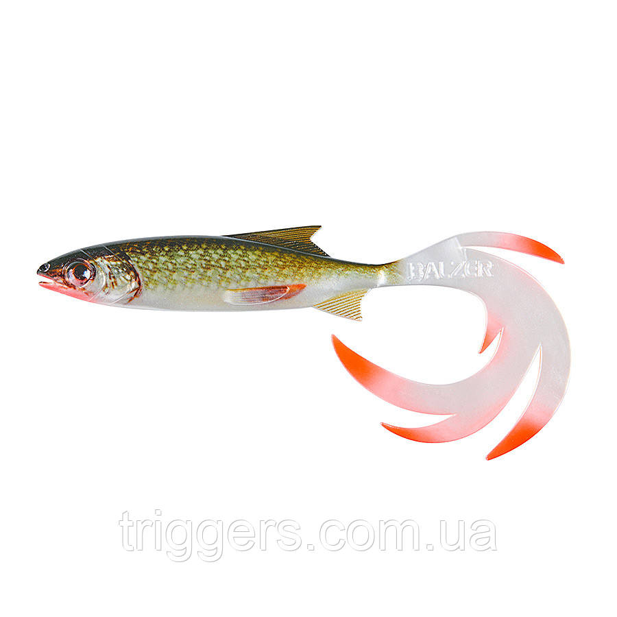 Віброхвіст Balzer Shirasu Reptile Shad 7см 1.5 гр 1шт. Pike, фото 1