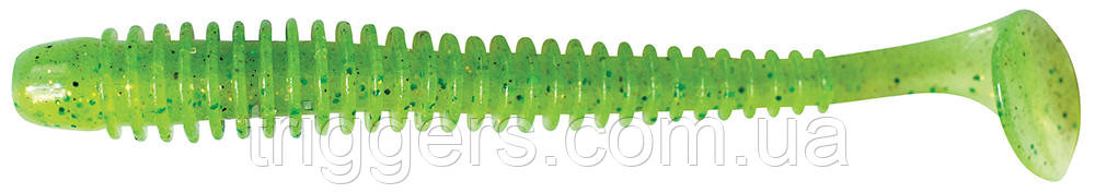 Силікон Keitech Swing Impact 3.5" (8 шт/упак) ц:424 lime chartreuse, фото 1