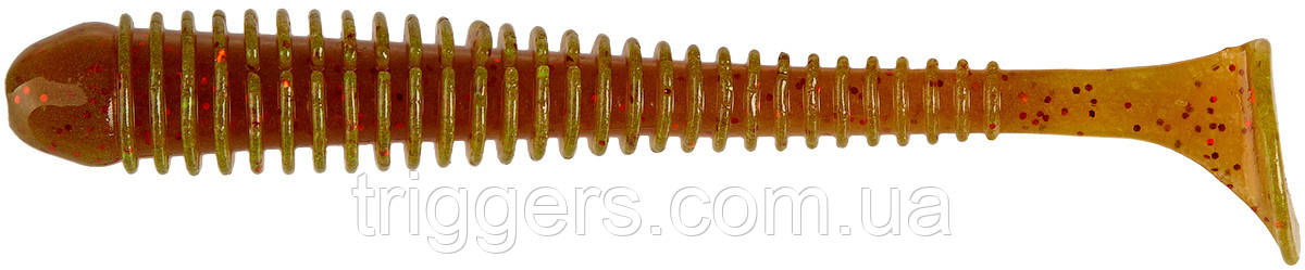 Силікон Keitech Swing Impact 2.5" (10 шт/пак) к:pal#07 motoroil red flake, фото 1