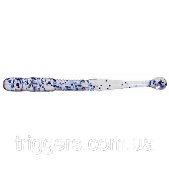 Силикон Ecogear Power Worm Shirasu 2" 48mm 289:UV Silhouette Blue Flk, фото 1