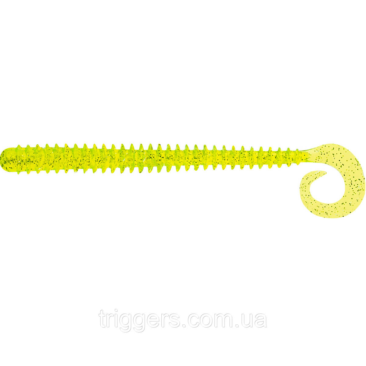 Силикон Fishing Drugs Longer Snake 3" #03 Chartreuse, фото 1