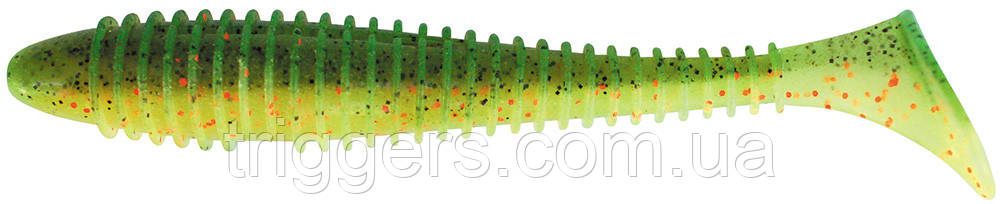 Силікон Keitech Swing Impact FAT 3.8" (6 шт./пач.):ea#05 hot fire tiger, фото 1