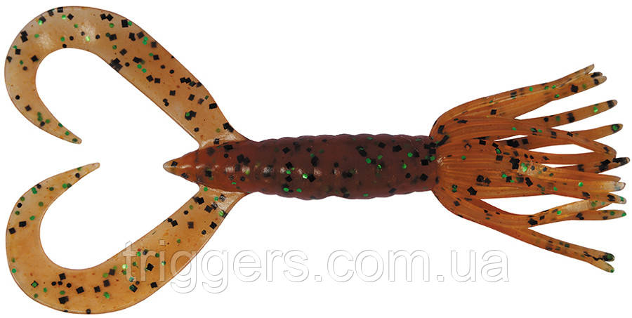 Силикон Keitech Little Spider 3.5" (5 шт/уп) ц:ea#01 orange pepper, фото 1