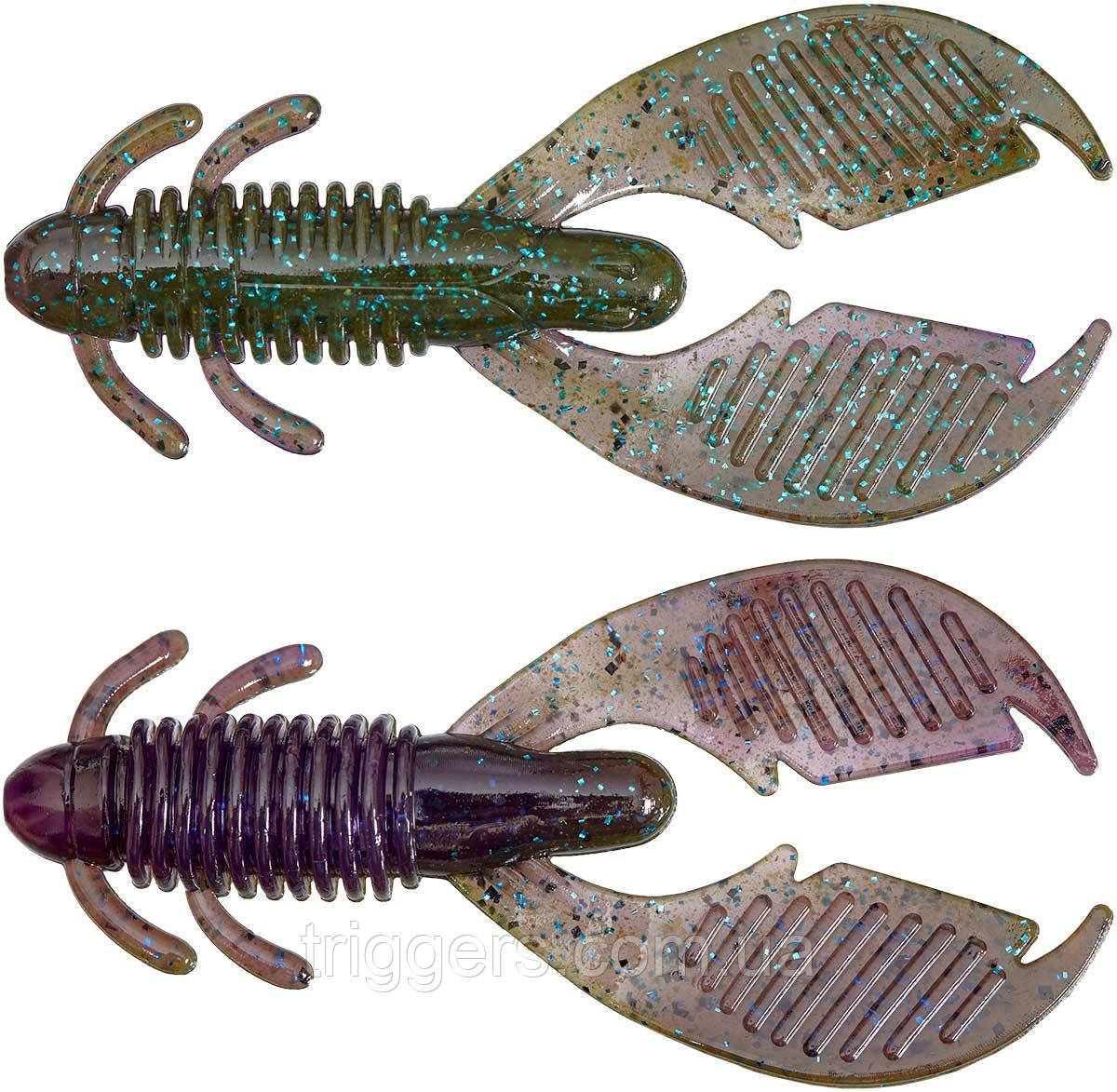 Силікон Reins AX Craw 3.5" 060 Onga River Moneybait (6 шт./пач.), фото 1