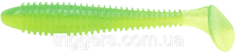 Силикон Keitech Swing Impact FAT 5.8" (4 шт/уп) ц:424 lime chartreuse, фото 1