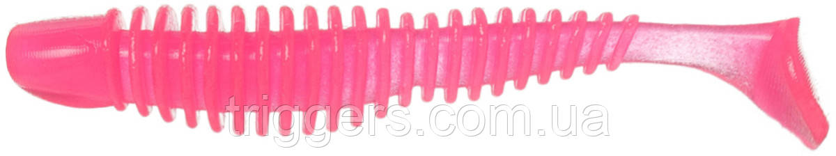 Силикон Reins Bubbring Shad 4" 206 UV Pink Sigh 8шт, фото 1