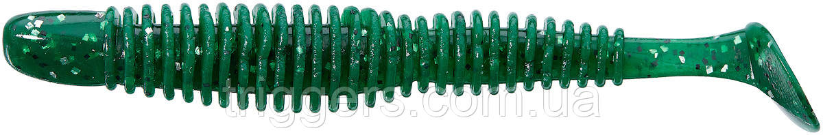 Силікон Reins Bubbring Shad 4" 397 Motor Oil SP (8 шт./пач.), фото 1