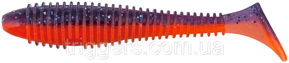 Силікон Keitech Swing Impact FAT 7.8" (2 шт./пач.) ц:pal#09 violet fire, фото 1