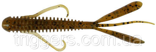 Силикон Keitech Hog Impact 4" (8 шт/уп) ц:101 green pumpkin pp., фото 1