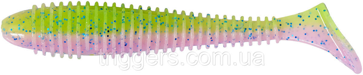 Силикон Keitech Swing Impact FAT 4.3" (6 шт/уп) ц:ea#16 cotton candy blue f, фото 1