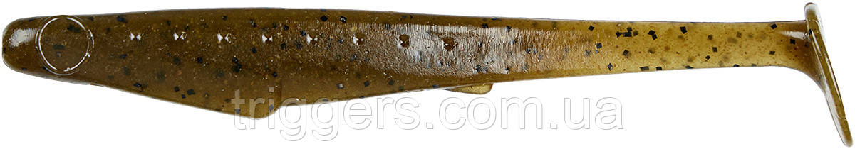 Силікон Reins Rockvibe Shiner 4" 002 Green Pumpkin (8 шт./пач.), фото 1