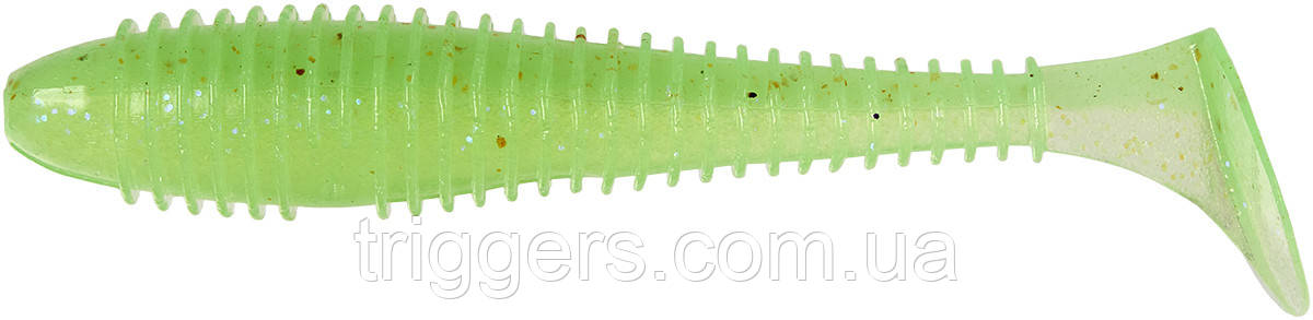 Силикон Keitech Swing Impact FAT 6.8" (3 шт/уп) ц:ea#19 electric chart shad, фото 1