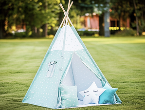 Дитячий намет ВігВам TIPI NUKIDO м'ята 740024