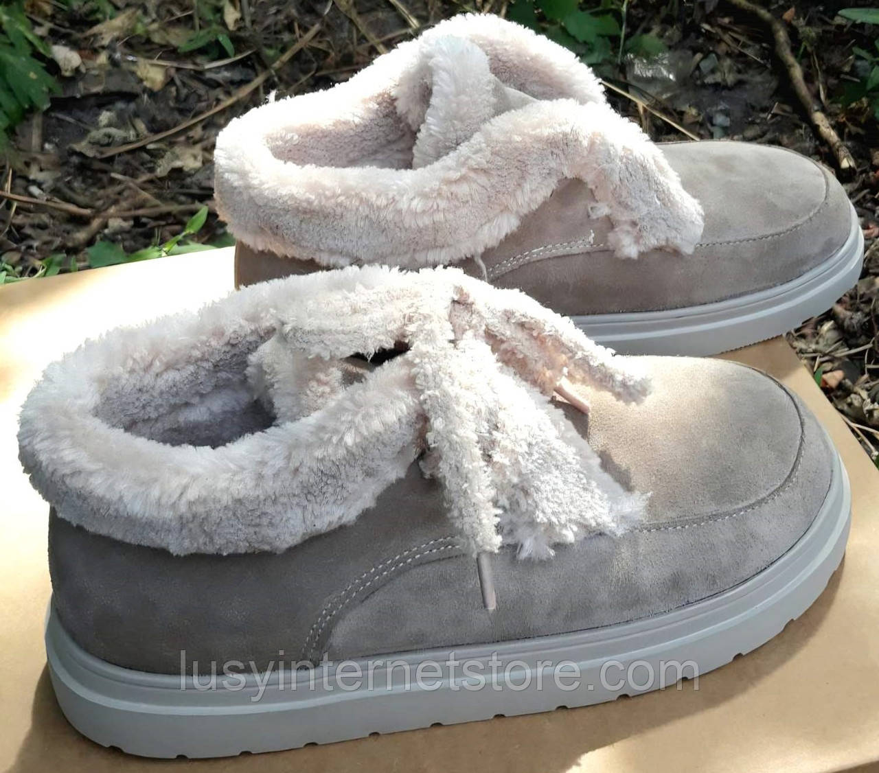 Черевики жіночі замшеві від виробника модель ЛОН25-316, фото 1