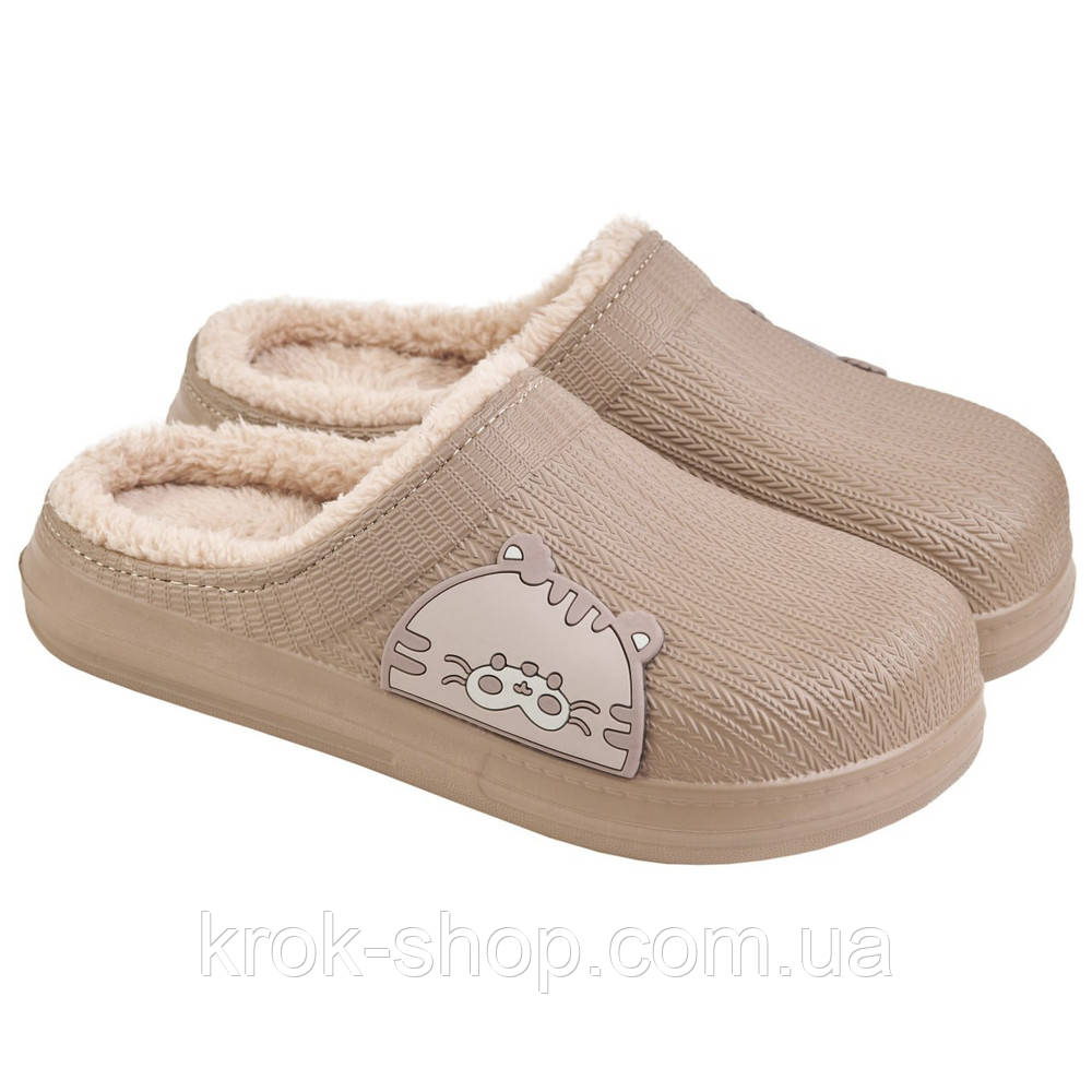 Сабо жіночі утеплені (37-41) Гіпаніс оптом, фото 1