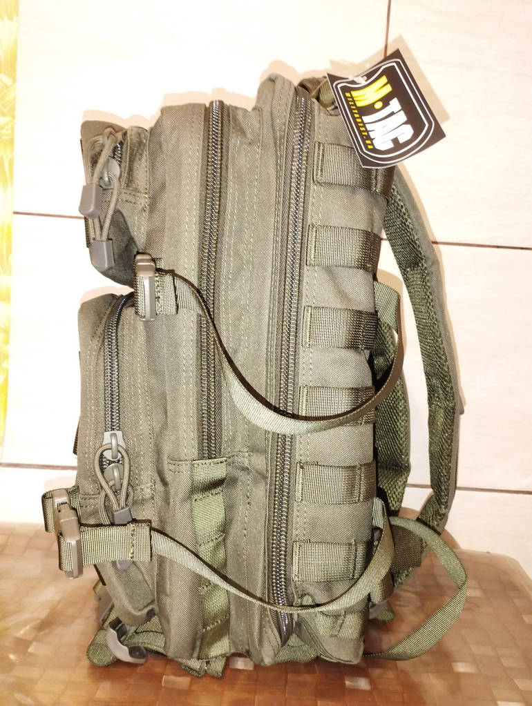 Тактичний штурмовий рюкзак M-TAC Assault 30L літрів Олива ЯКІСТЬ військовий рюкзак ЗСУ 45x27x22 (903) - фото покупців 2
