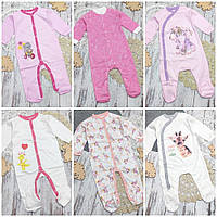 74-80 5-9 міс трикотажний щільний бавовняний чоловічок котоновий для новонароджених малючків 7111