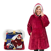 Плед-толстовка з капюшоном Huggle Hoodie One size