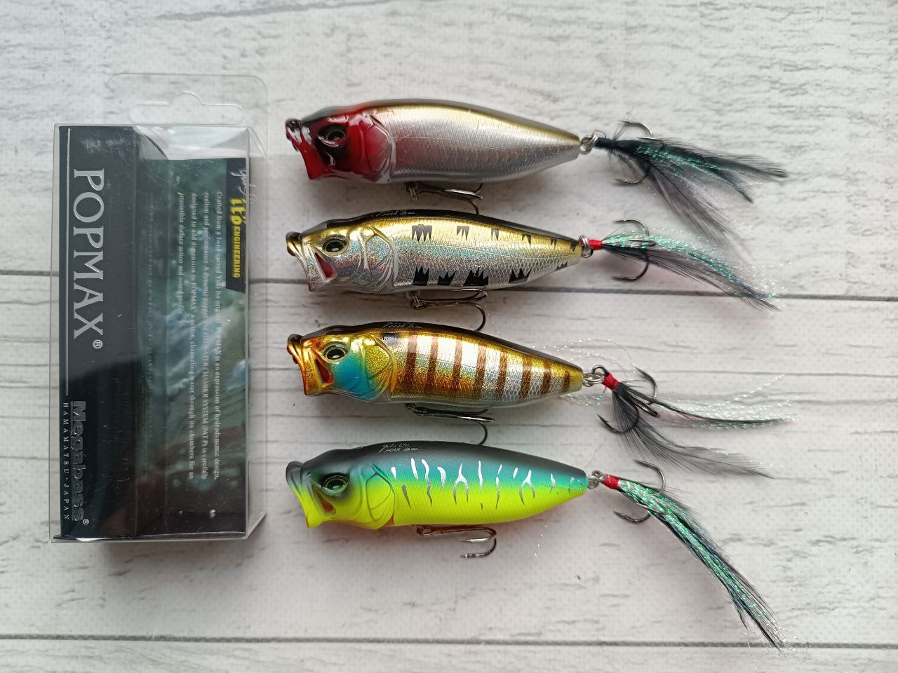 Поппер Воблер Columbia POP MAX 78мм 14гр Набір 4шт