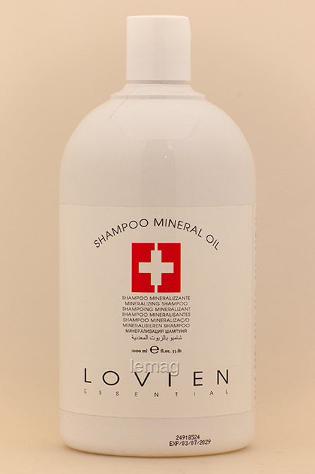 Lovien Шампунь з мінеральним маслом для пошкодженого волосся, 1000 мл, фото 1