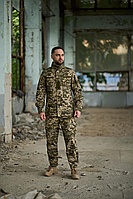 Тактичний костюм чоловічий піксель, військовий камуфляжний комплект для ЗСУ, полювання, туризму