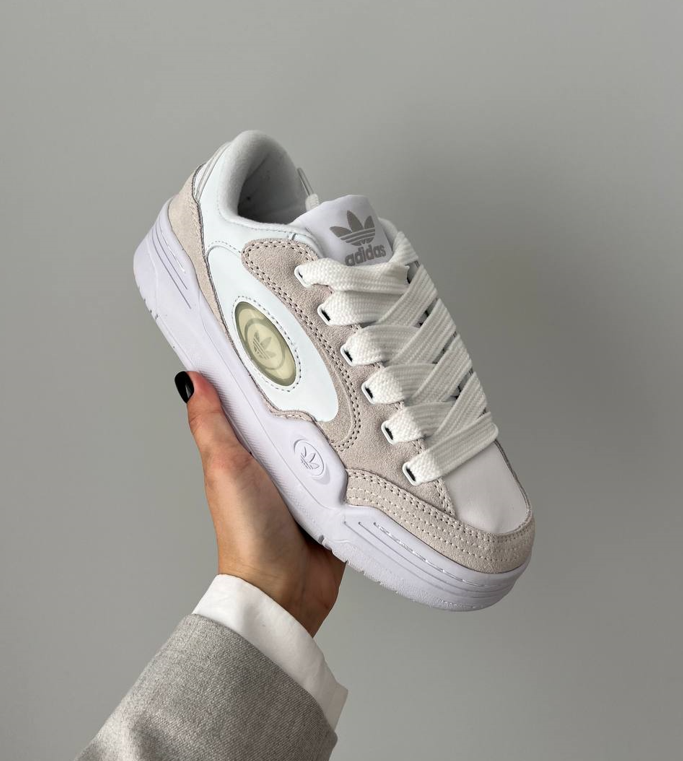 Жіночі кросівки Adidas ADI 2000 Beige Адідас АДІ2000 бежеві замшеві весна літо, фото 1