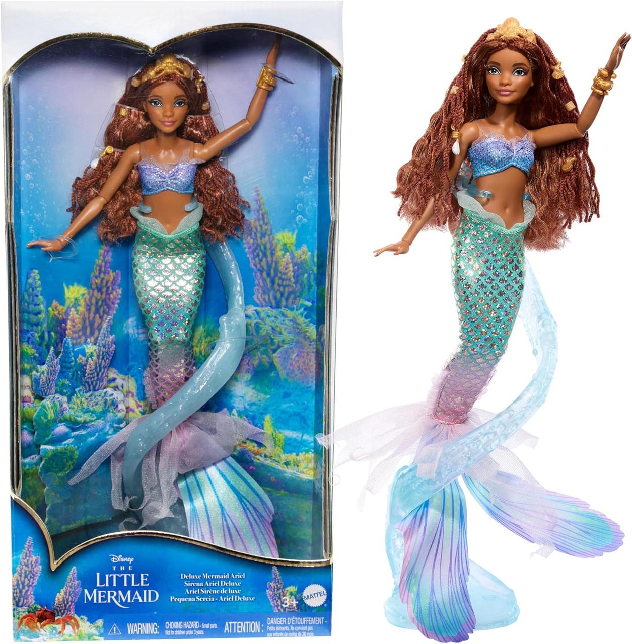 Лялька Русалонька Аріель Дісней Disney The Little Mermaid Deluxe Mermaid Ariel HNF42