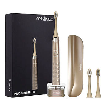 Звукова зубна щітка MEDICA+ ProBrush 11 (Gold)
