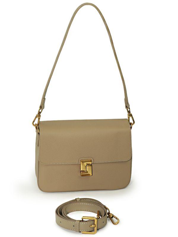 Жіноча шкіряна сумка 99142 Grey.Купити жіночі сумки гуртом і в роздріб із натуральної шкіри в Україні