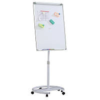 Фліпчарт магнітно-маркерний на колесах мобільний  70*100cм  FLIPP