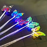 Набір шпильок на волосся з підсвічуванням, шпильки дитячі для волосся "Метелик" 5 шт, фото 2