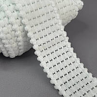 Резинка сіточка для нижньої білизни 4 см - біла