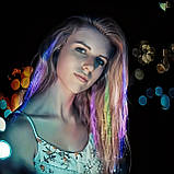 Набір шпильок на волосся з підсвічуванням, шпильки дитячі для волосся "Метелик" 5 шт, фото 4