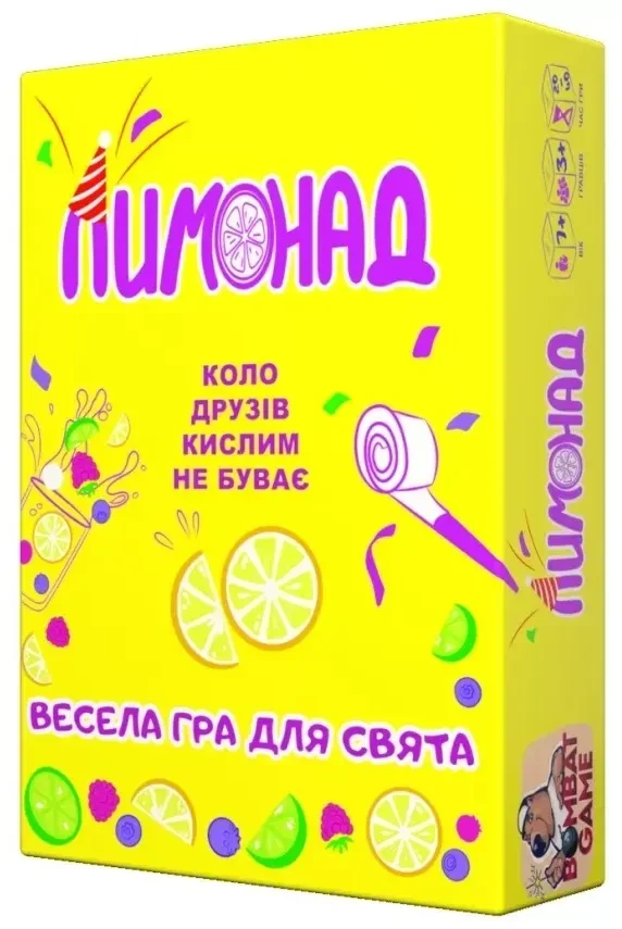 Настільна гра Лимонад